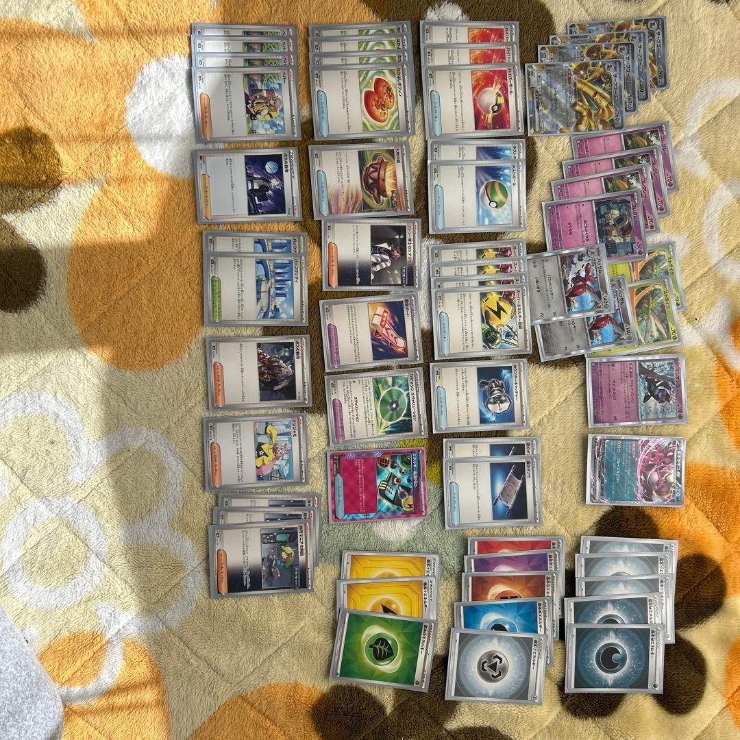 ポケモンカードまとめ売り＋デッキケース・スリーブ等のサプライセット