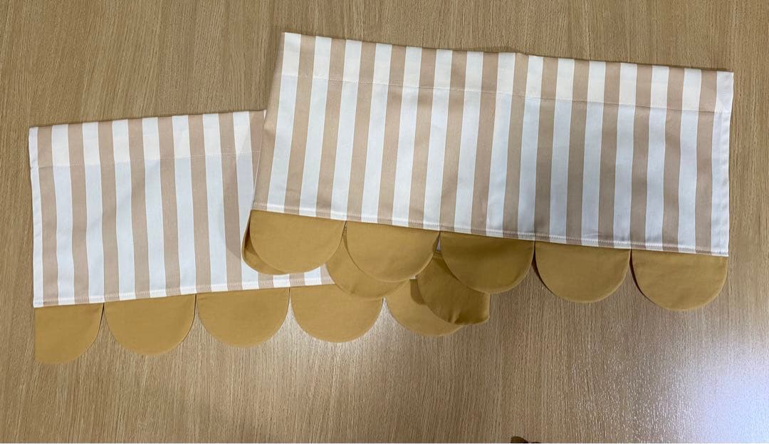 カフェカーテン　オーニング　オーダー　ハンドメイド