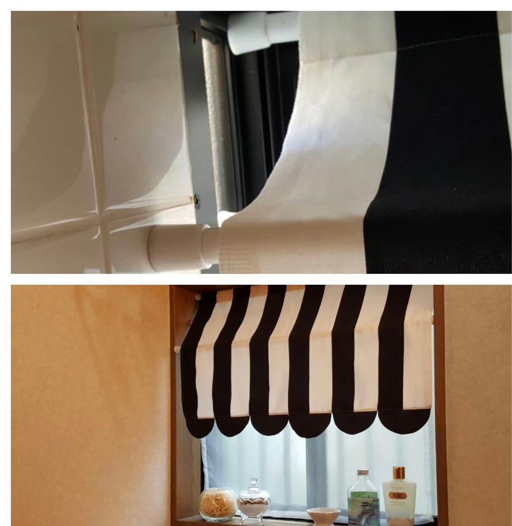 カフェカーテン　オーニング　オーダー　ハンドメイド
