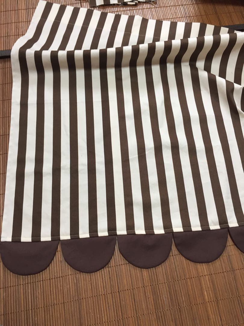 カフェカーテン　オーニング　オーダー　ハンドメイド