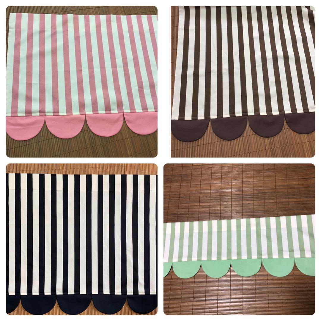 カフェカーテン　オーニング　オーダー　ハンドメイド