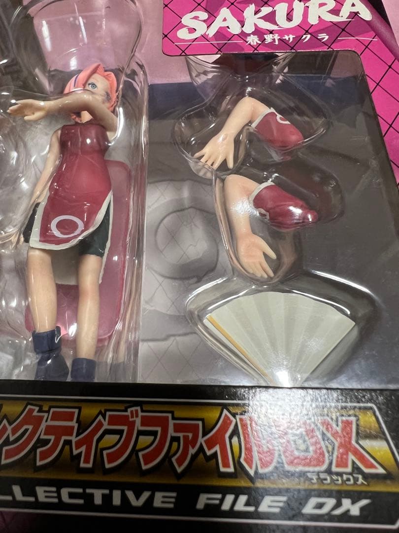 NARUTO ナルトコレクティブファイルDX 春野サクラ 未開封品 当時物