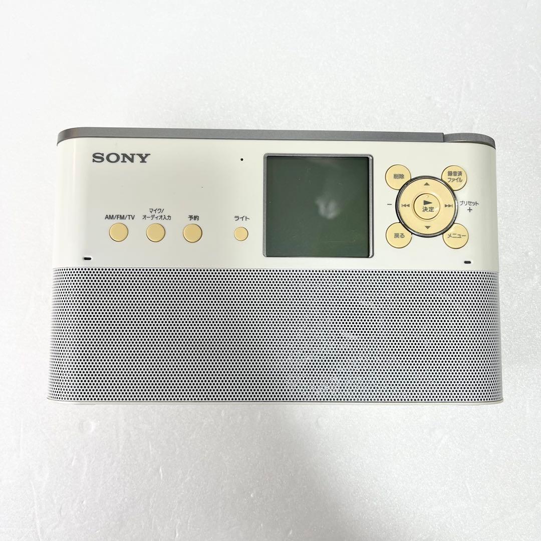 SONY ICZ-R250TV ポータブルラジオレコーダー ジャンク