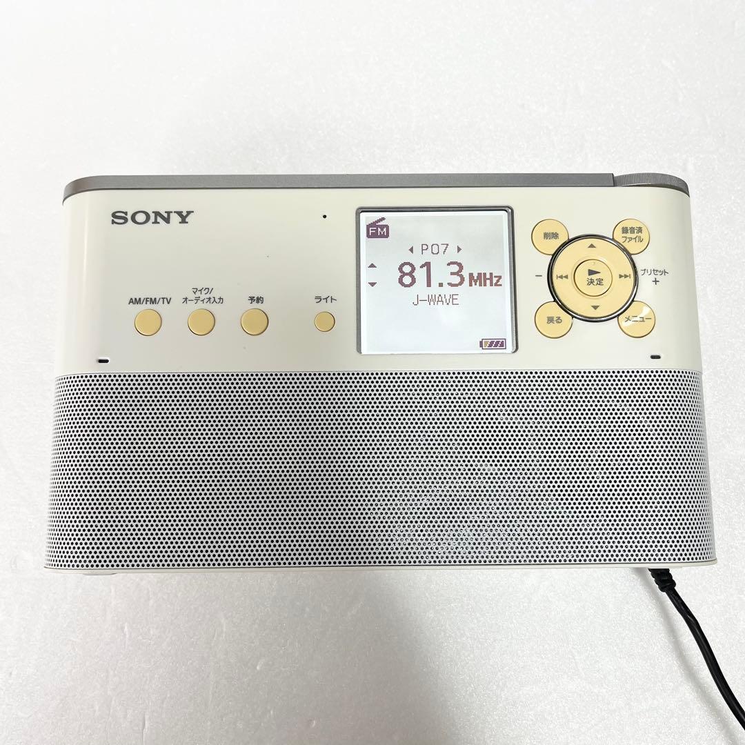 SONY ICZ-R250TV ポータブルラジオレコーダー ジャンク