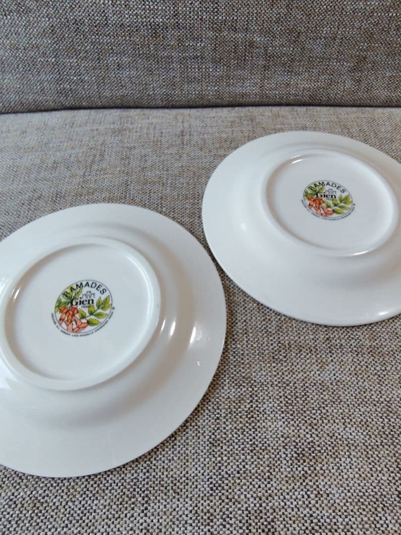GIEN　ラマディズ　16.5㎝プレート2枚