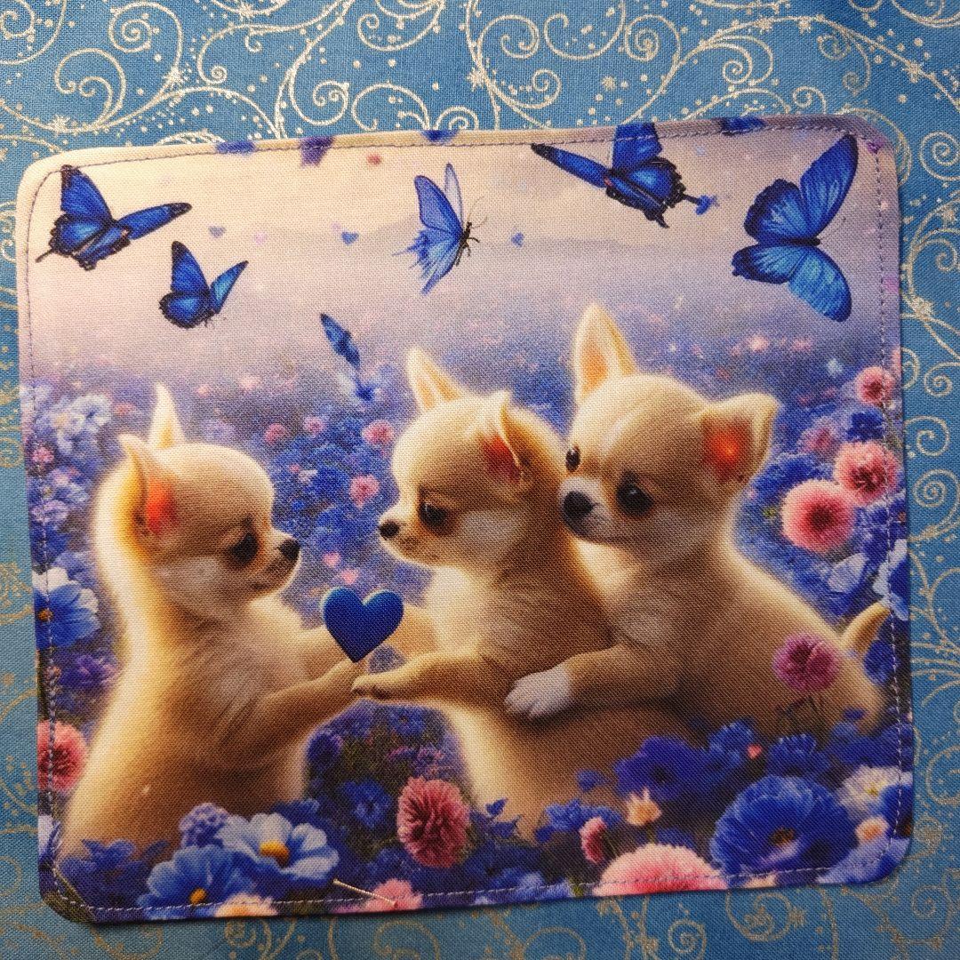 あしべ☆　ハンカチ　チワワさん柄　18枚