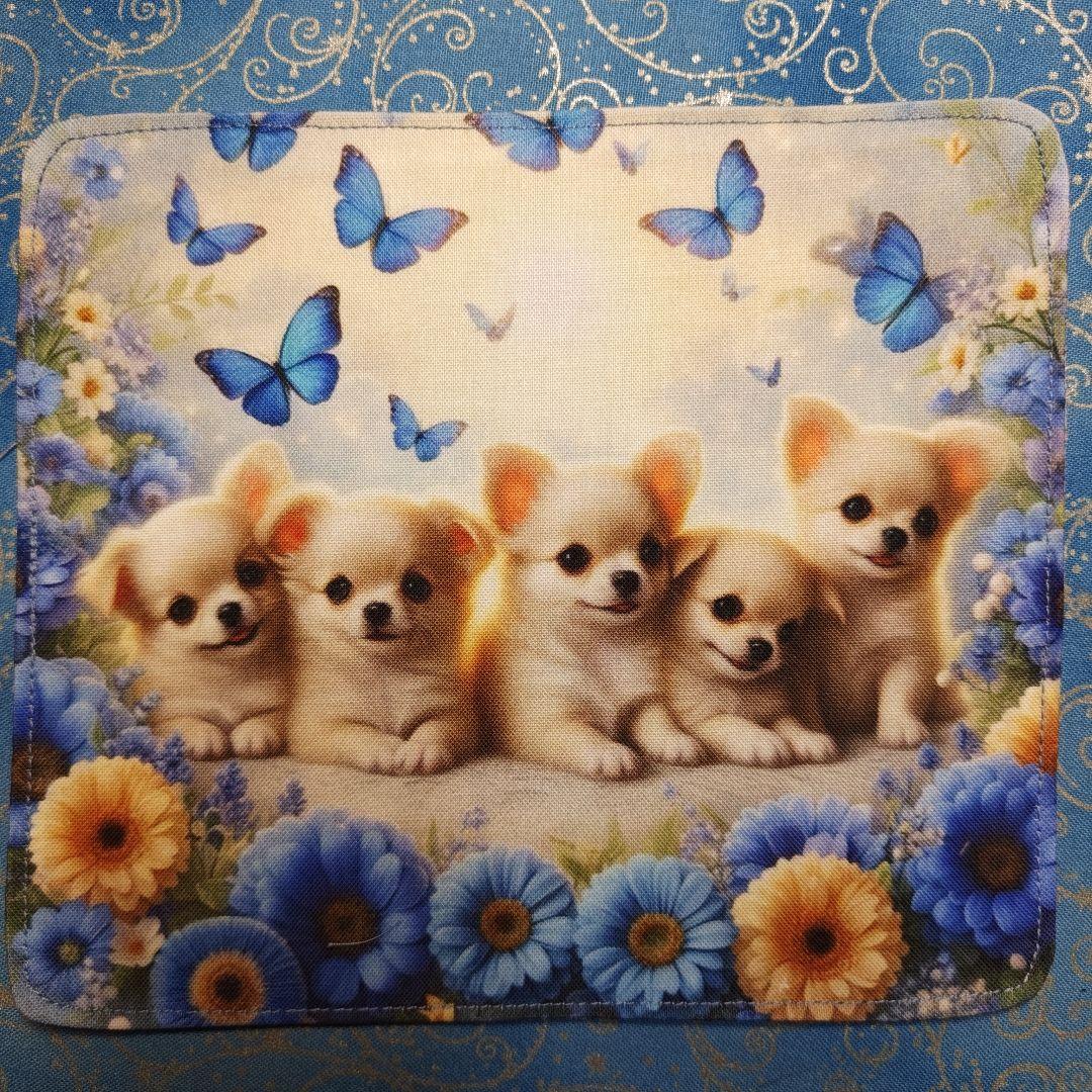 あしべ☆　ハンカチ　チワワさん柄　18枚