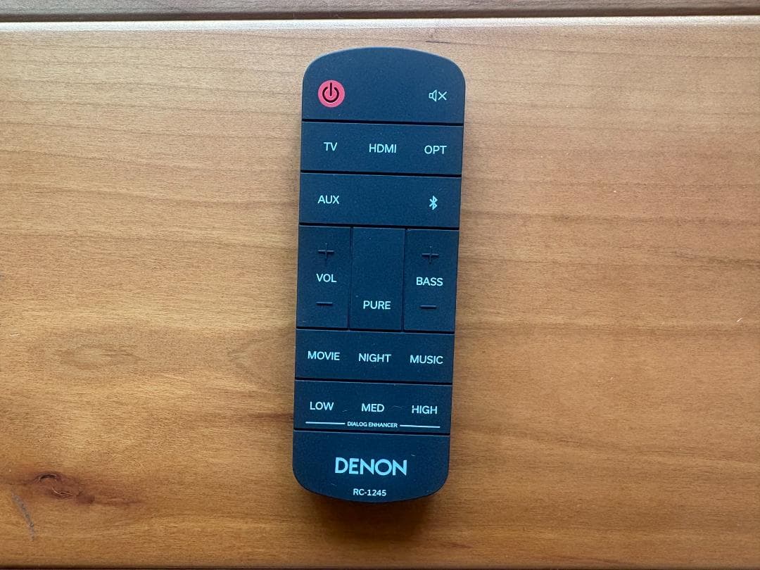 ②　DENON デノン　DHT-S517　サウンドバー・サブウーファー　②/②