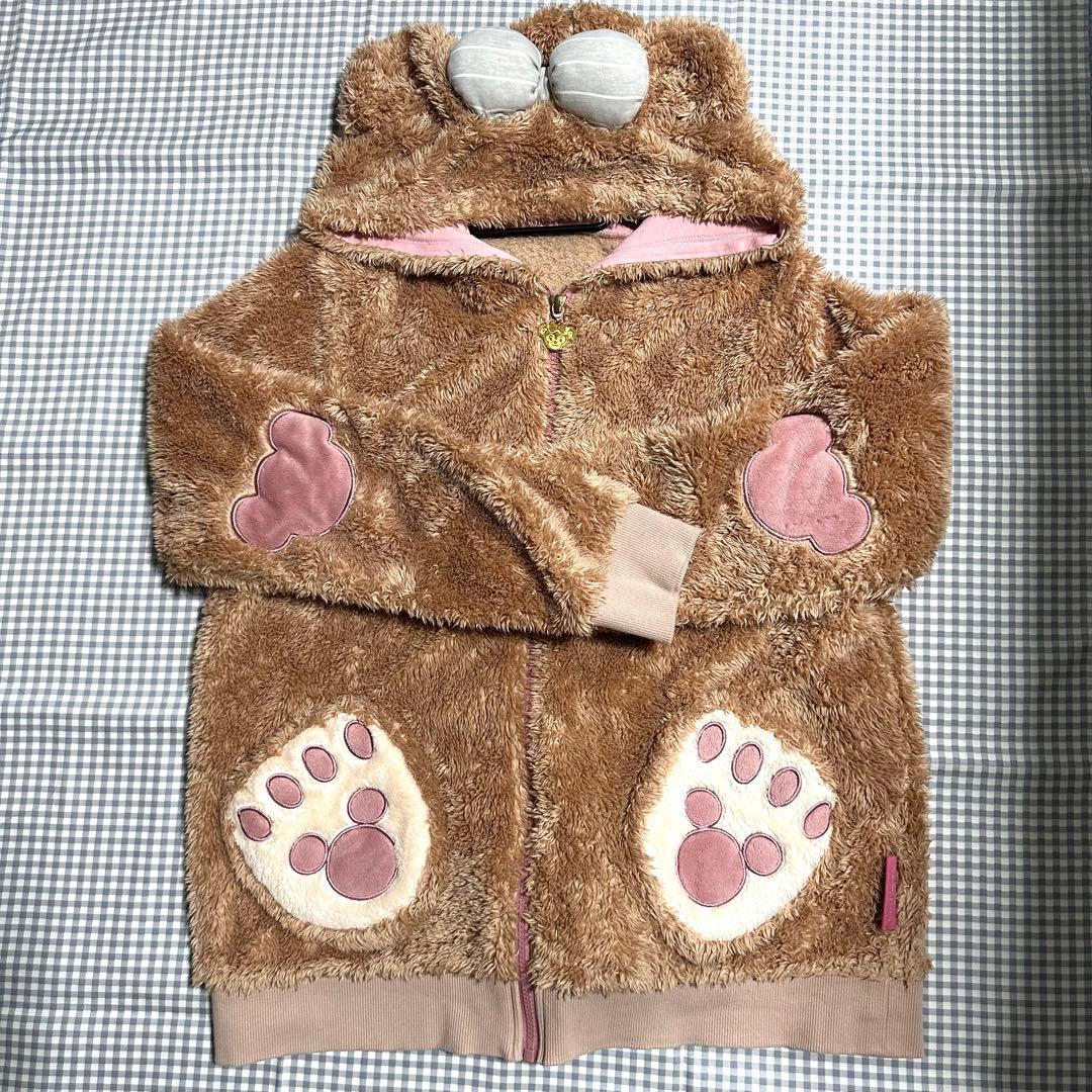 ディズニーシー　ダッフィーフレンズ　シェリーメイ　パーカー　L バッグ　セット