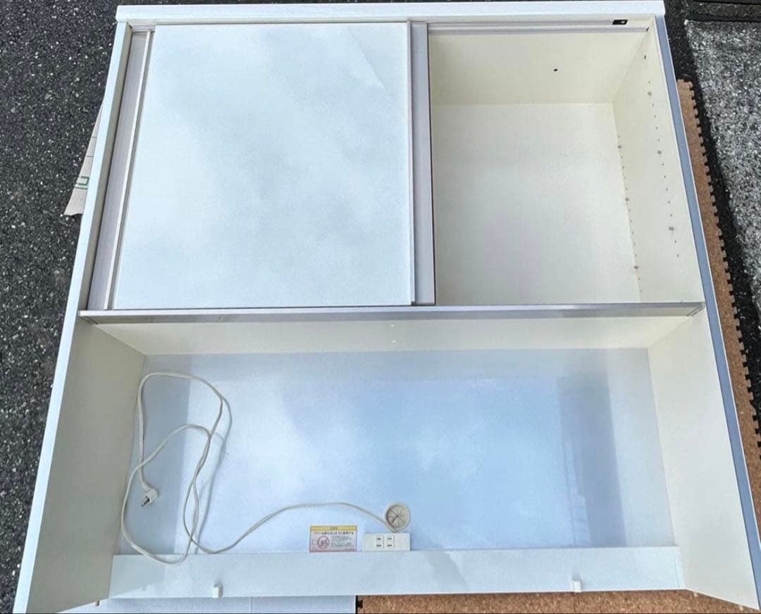 パモウナ Pamouna ホワイト 食器棚