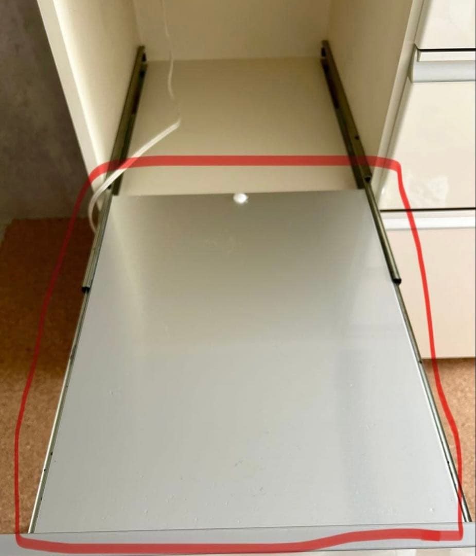 パモウナ Pamouna ホワイト 食器棚