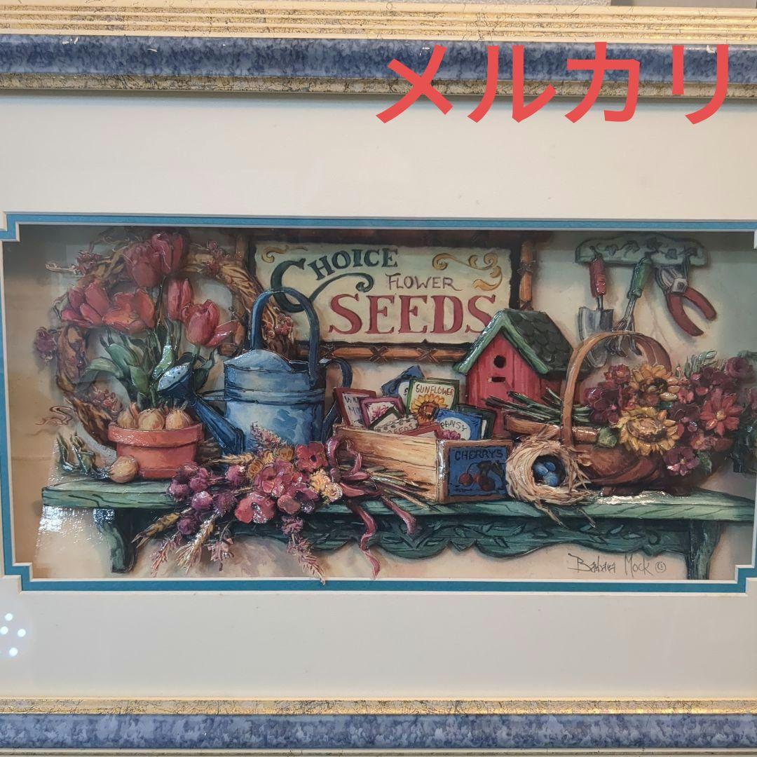 シャドーボックス完成品　Barbara Mock（バーバラモック）