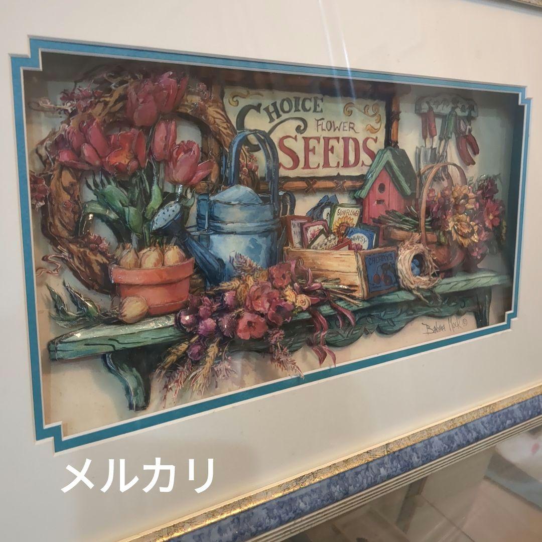 シャドーボックス完成品　Barbara Mock（バーバラモック）