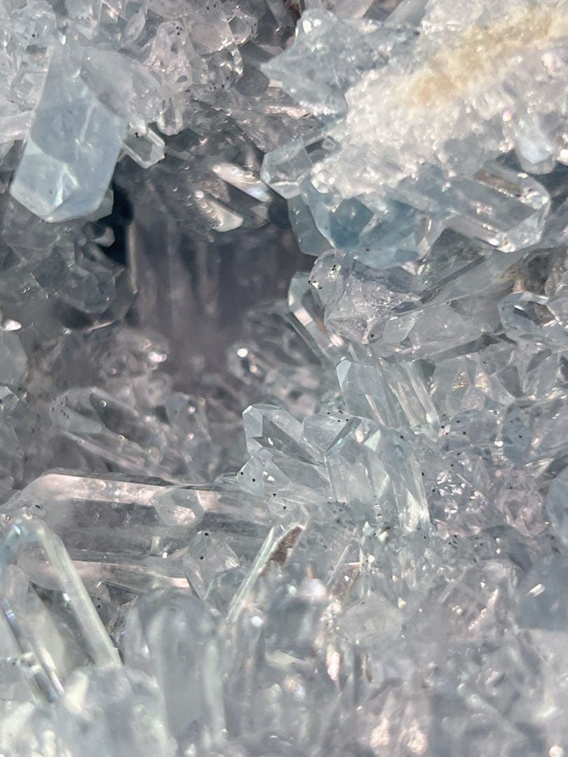 天然石 秘蔵＆美麗品 セレスタイト クラスター EXグレード