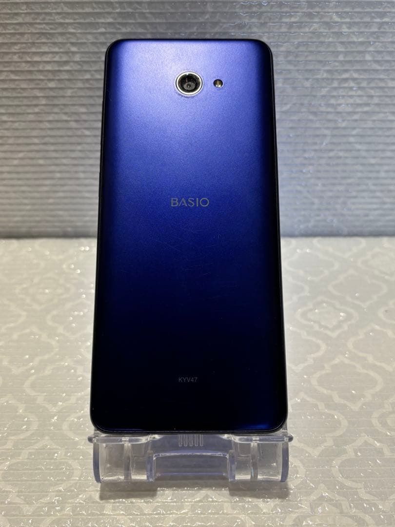 BASIO KYV47 スマートフォン本体 ブルー