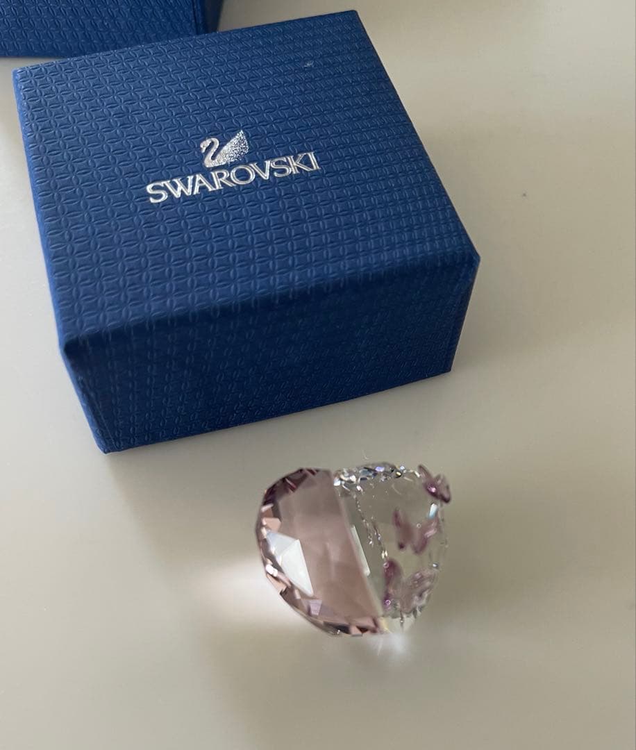 スワロフスキー　置物　ハート　Love Heart