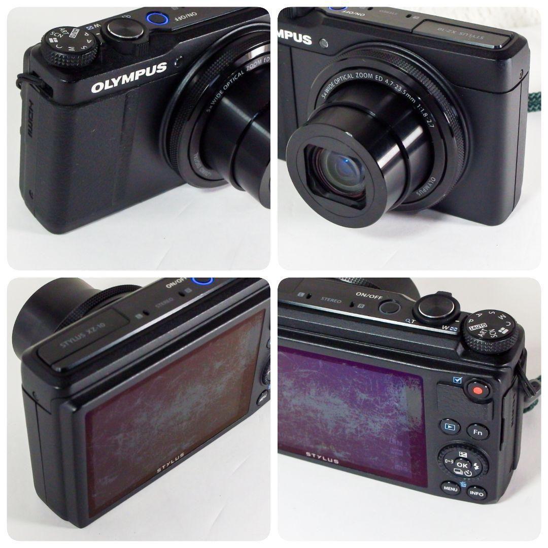 完動美品 OLYMPUS オリンパス XZ-10 ブラック 動作確認済