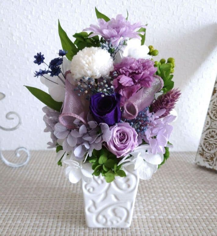 専用 mame様♪プリザーブドフラワー お供え 仏花2基