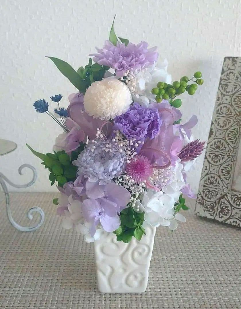 専用 mame様♪プリザーブドフラワー お供え 仏花2基