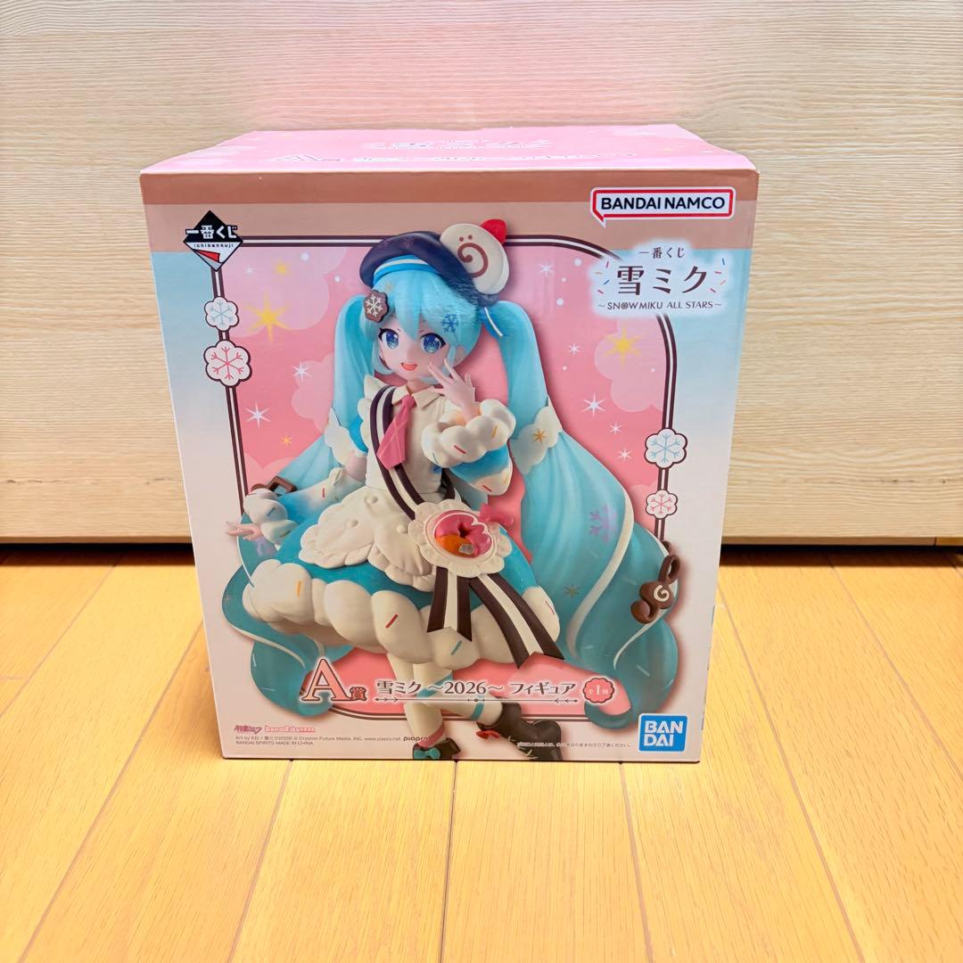 雪ミク 一番くじ2026 A賞 L賞 フィギュア アクリルスタンド
