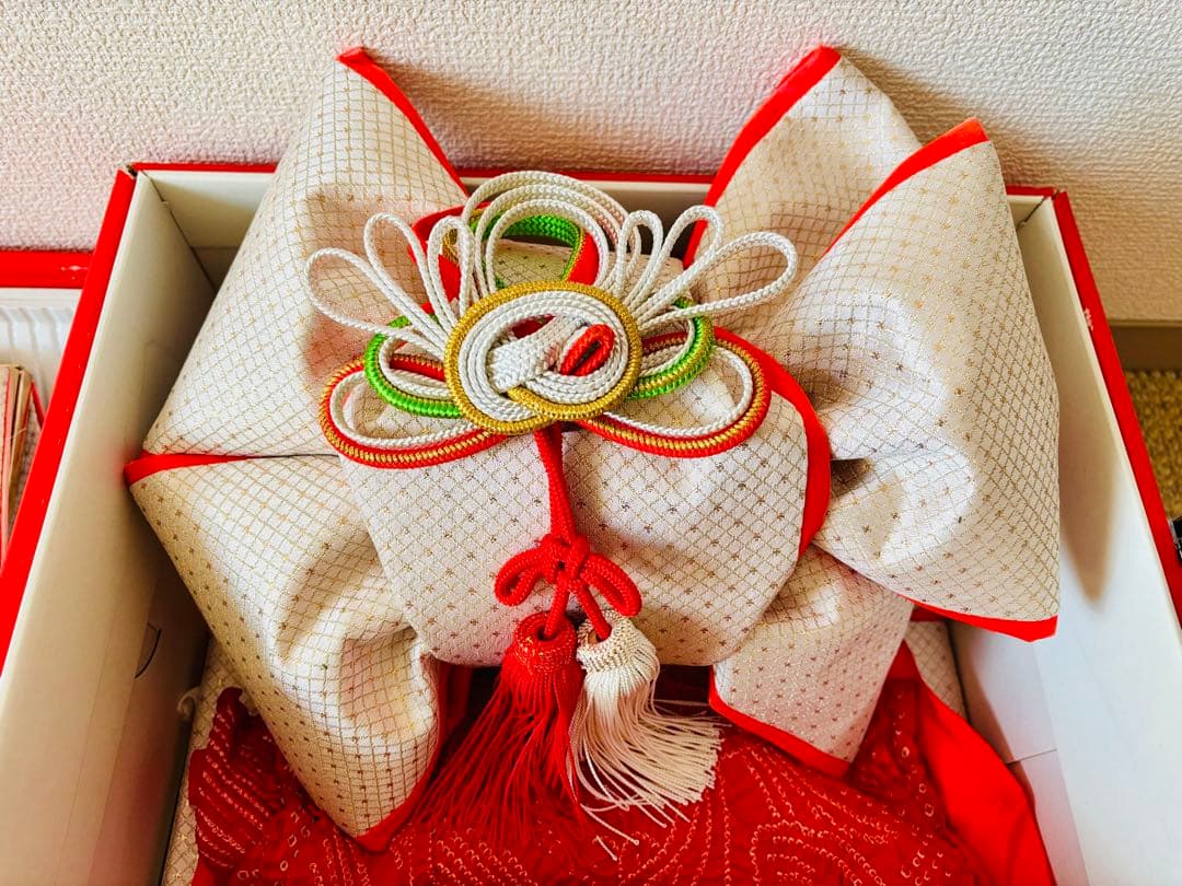 七五三 7歳女の子 正絹着物