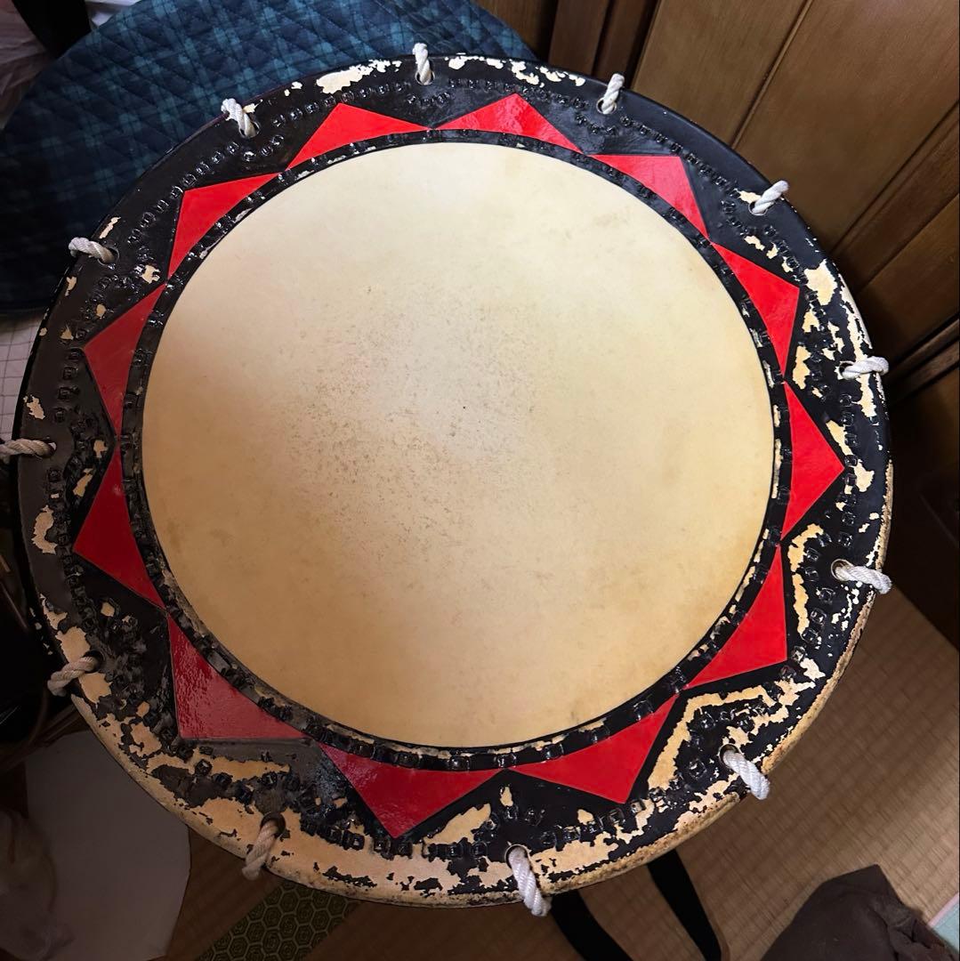 【ケース、バチ付き】さんさ太鼓(一尺七寸)