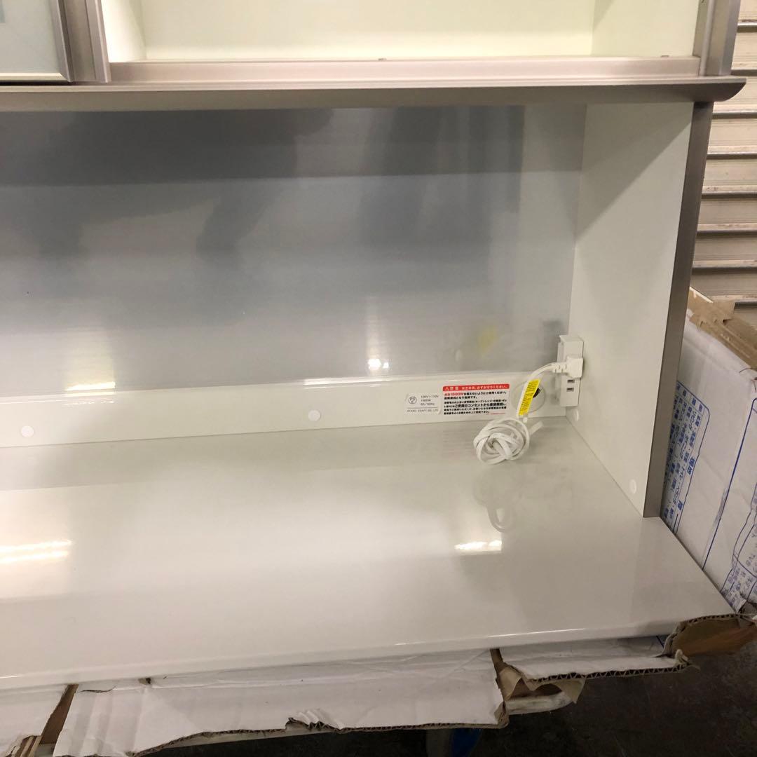 ※上のみ 綾野製作所 キッチンボード 食器棚 キッチンカウンター 幅1200