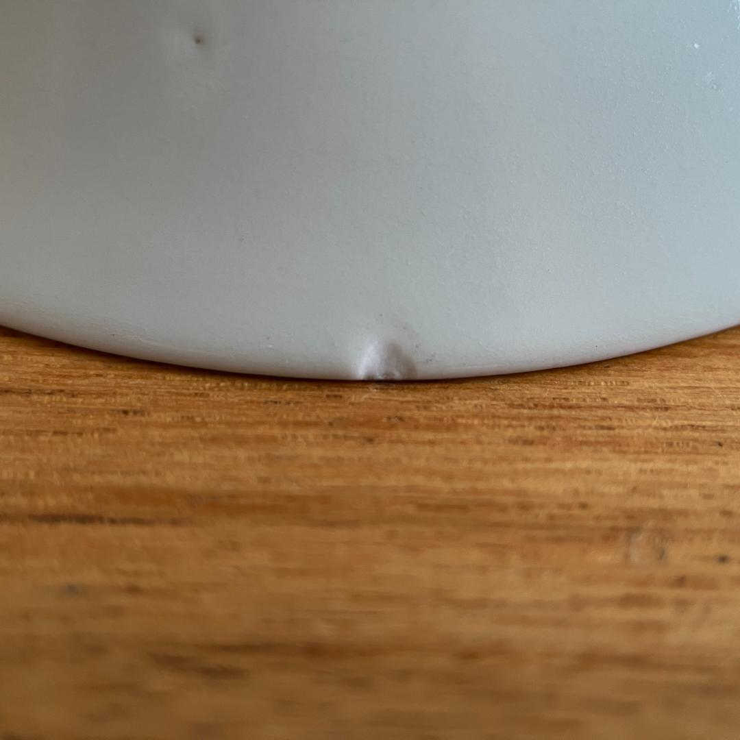 後期鍋島 草花文 猪口／向付 薄造り 97g 口部小ホツ φ9.2cm