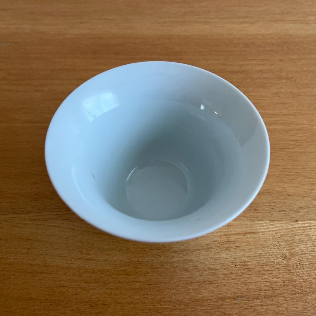 後期鍋島 草花文 猪口／向付 薄造り 97g 口部小ホツ φ9.2cm