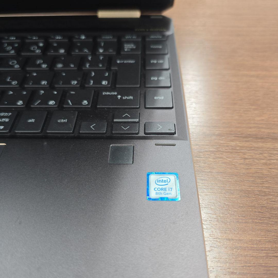 ジャンク　hp i7 8th HP Spectre x360 メモリ16GB