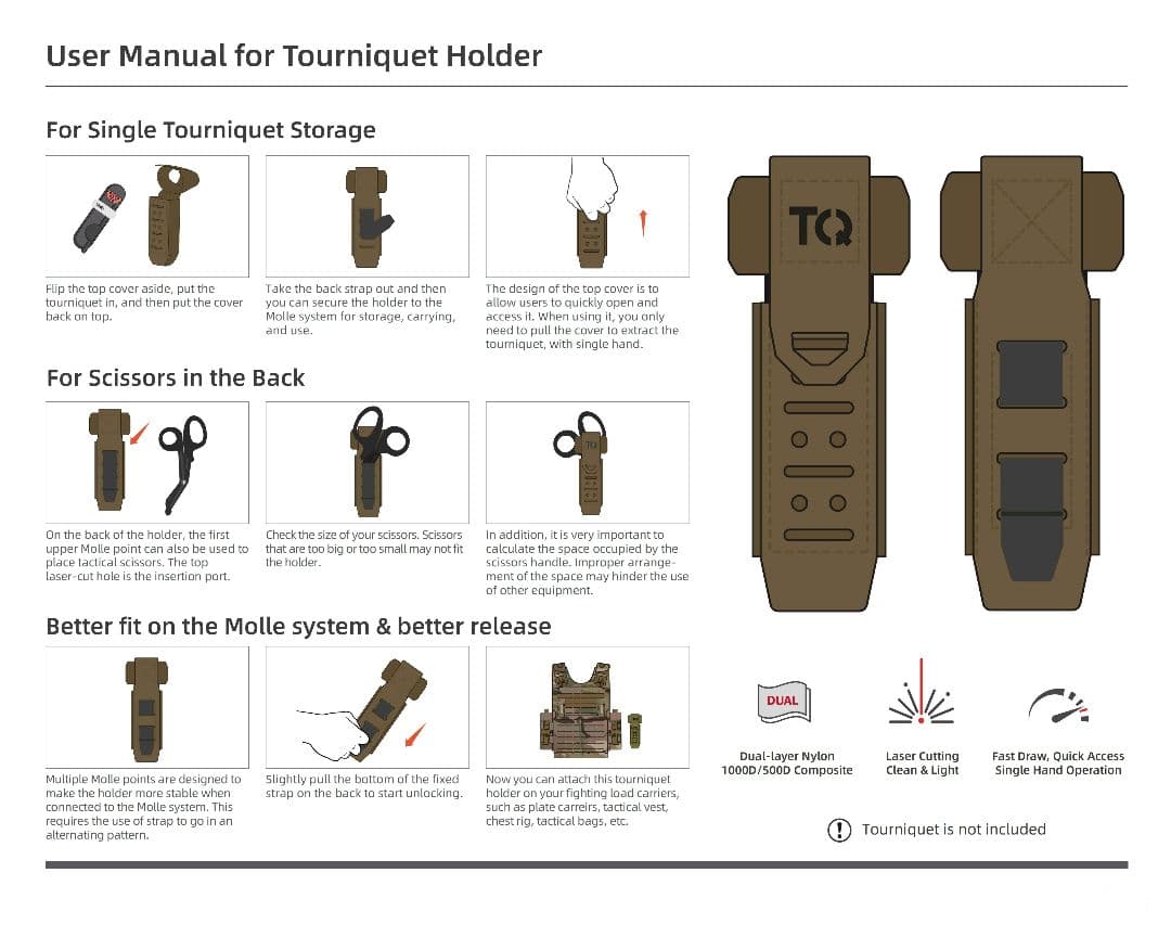 新品実物 米国FDA認証 RHINO TACTICAL 止血帯セット 自衛隊