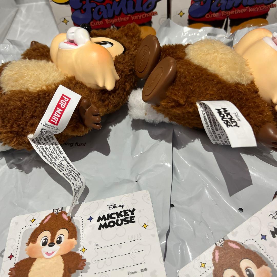 K*）様 POP MART ミッキーファミリー チップとデール