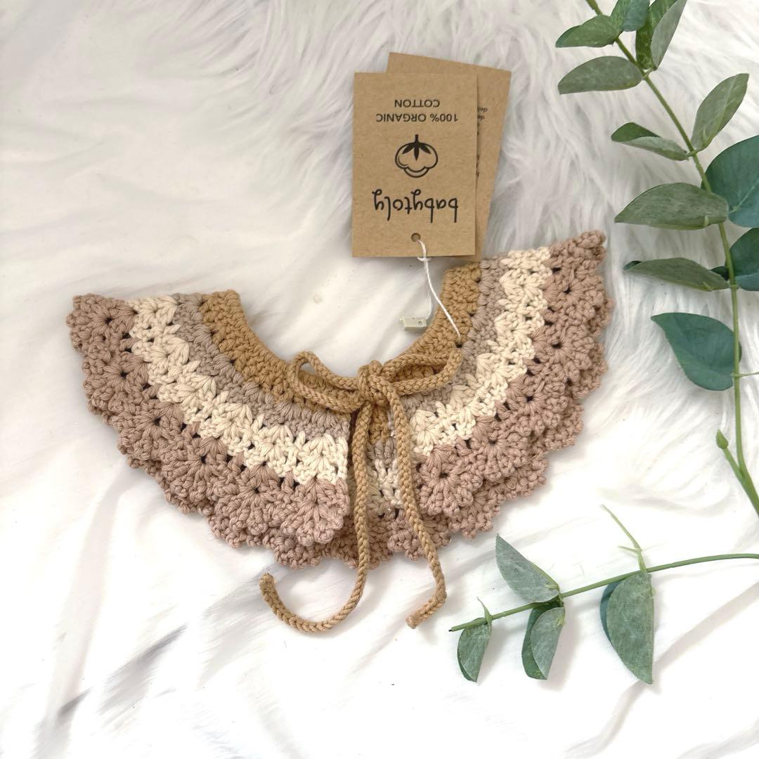 【新品、タグ付き】baby toly / Crochet Collars