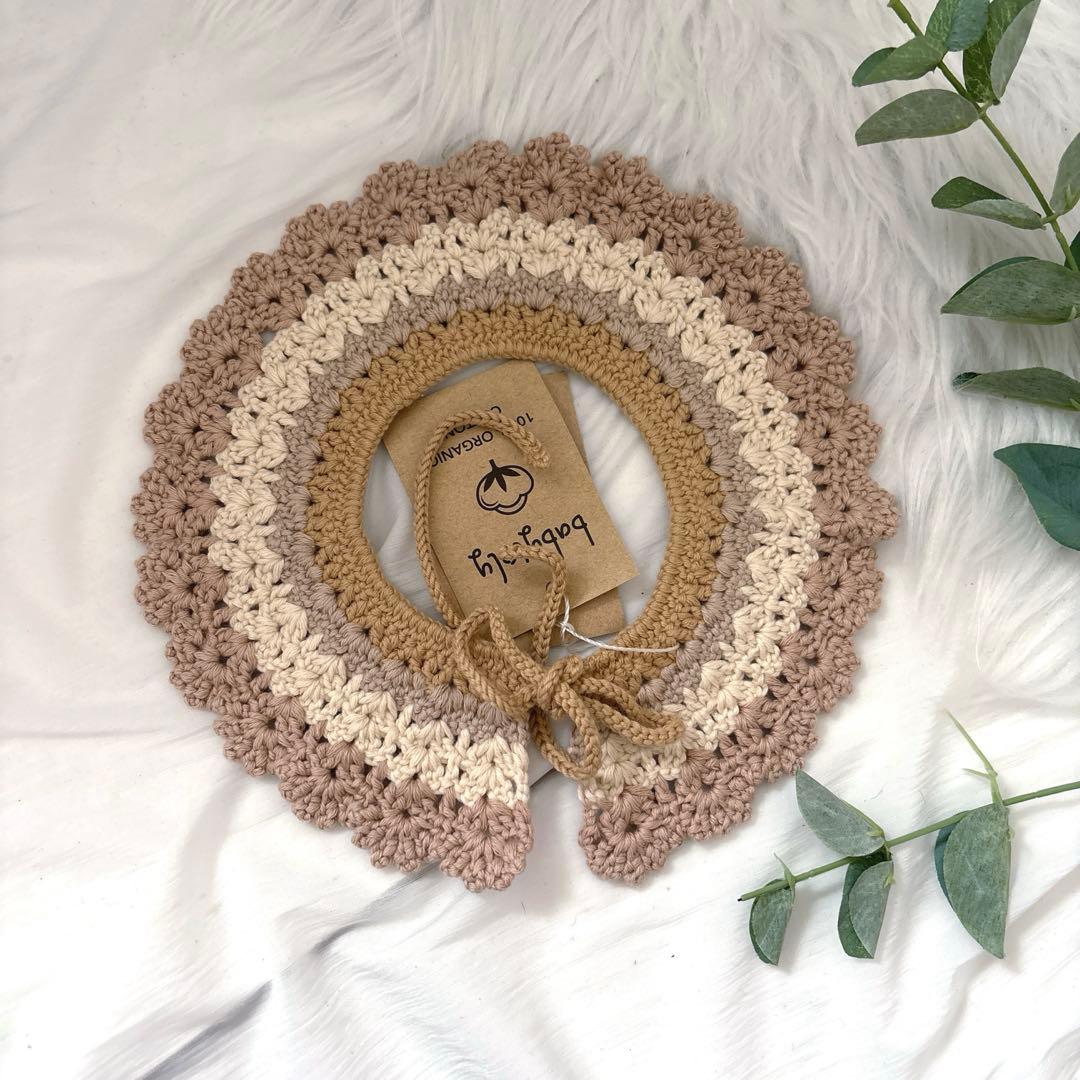 【新品、タグ付き】baby toly / Crochet Collars