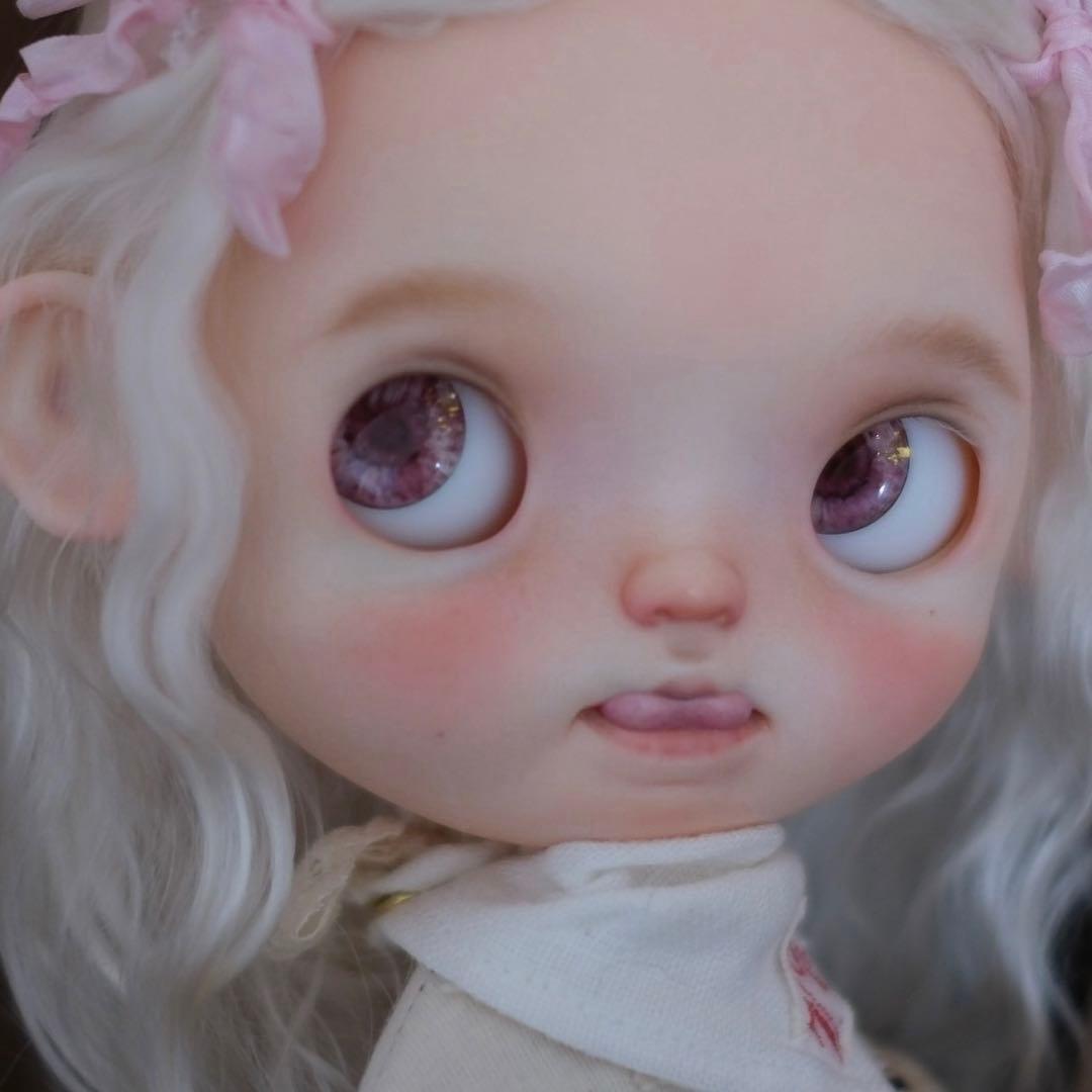 カスタムブライス 人形 かわいい 海外作家様 小さなお目目 個性的 キュート