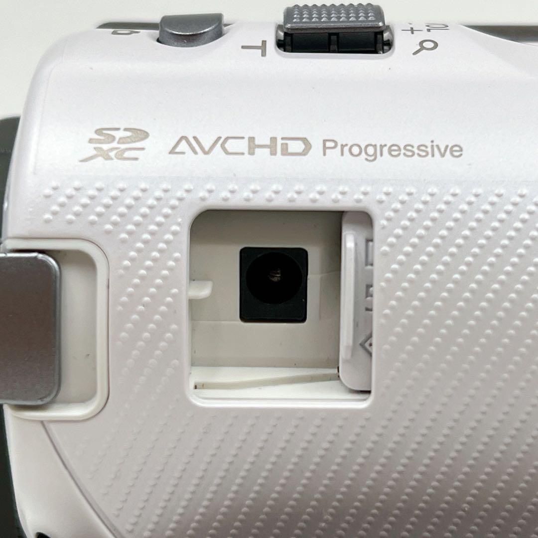 極美品 パナソニック ビデオカメラ HC-V360M ホワイト 動作確認済