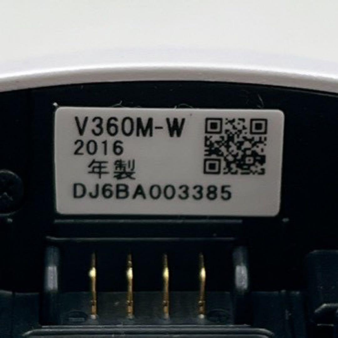 極美品 パナソニック ビデオカメラ HC-V360M ホワイト 動作確認済
