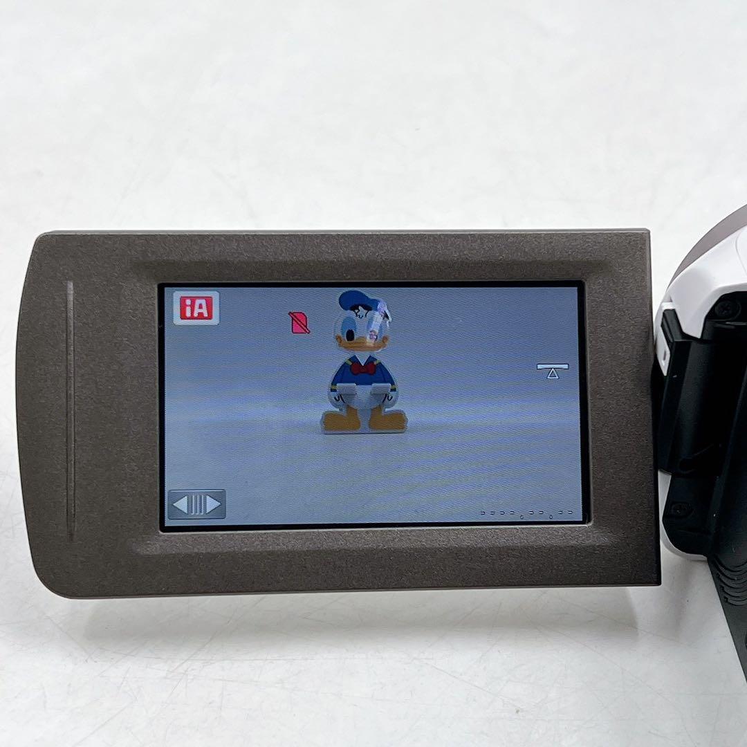 極美品 パナソニック ビデオカメラ HC-V360M ホワイト 動作確認済