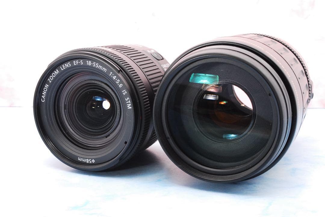 Canon Kiss X9i☆一眼レフカメラ☆豪華Wレンズ☆スマホ転送OK☆