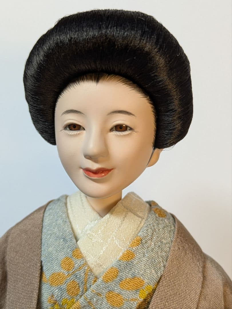 手足稼働胡粉仕上げヘッド付大正ロマン『笙子』オビツドールドール本体とスタンドのみ