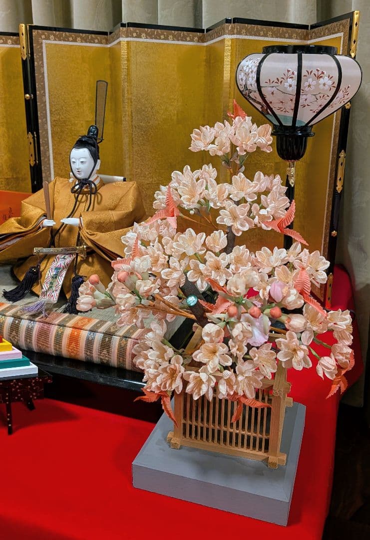 【ほぼ未使用】安藤桂甫作 京雛 親王飾り
