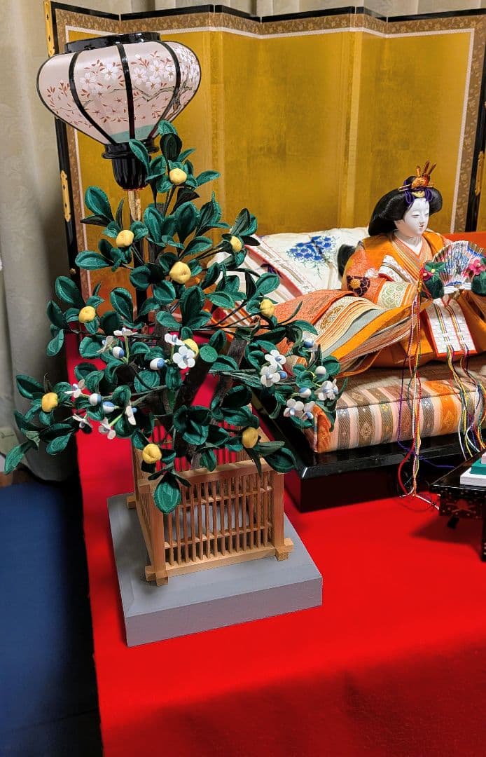 【ほぼ未使用】安藤桂甫作 京雛 親王飾り