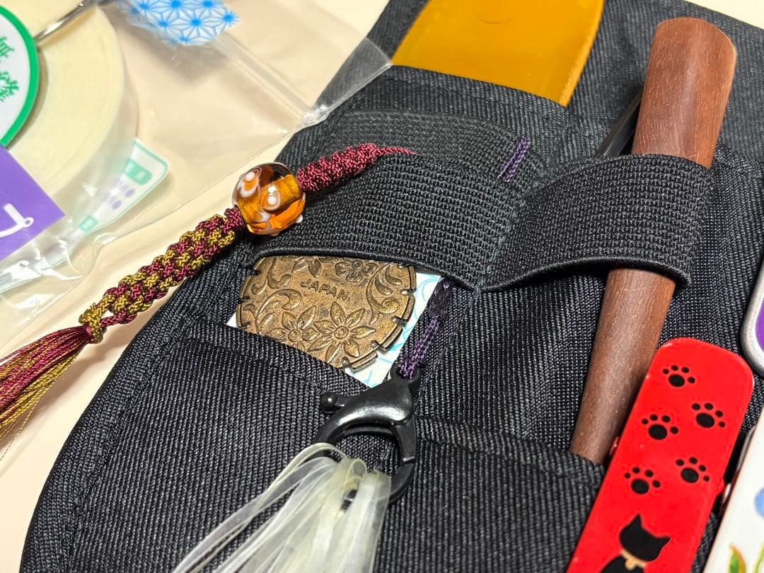 着付師ポシェット・ウエストポーチ【B】ベルト付き