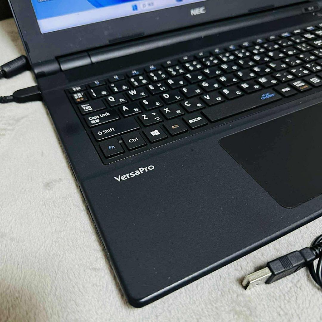 S158 NECノートパソコンSSDメモリ8G第7世代 Window11オフィス