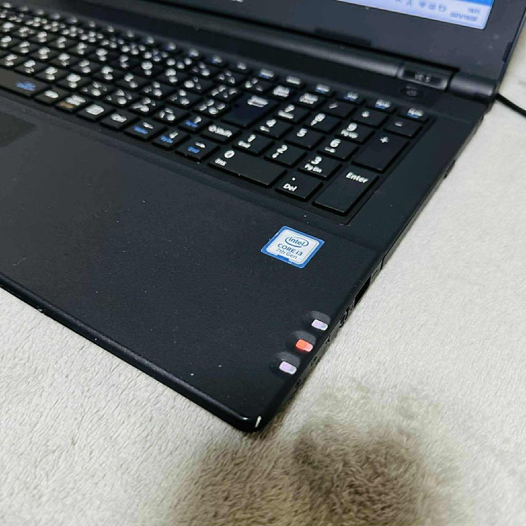 S158 NECノートパソコンSSDメモリ8G第7世代 Window11オフィス