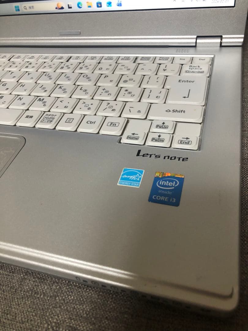 バッテリー：99％【良品】Let's note CF-LX3 SSD 大画面 ③