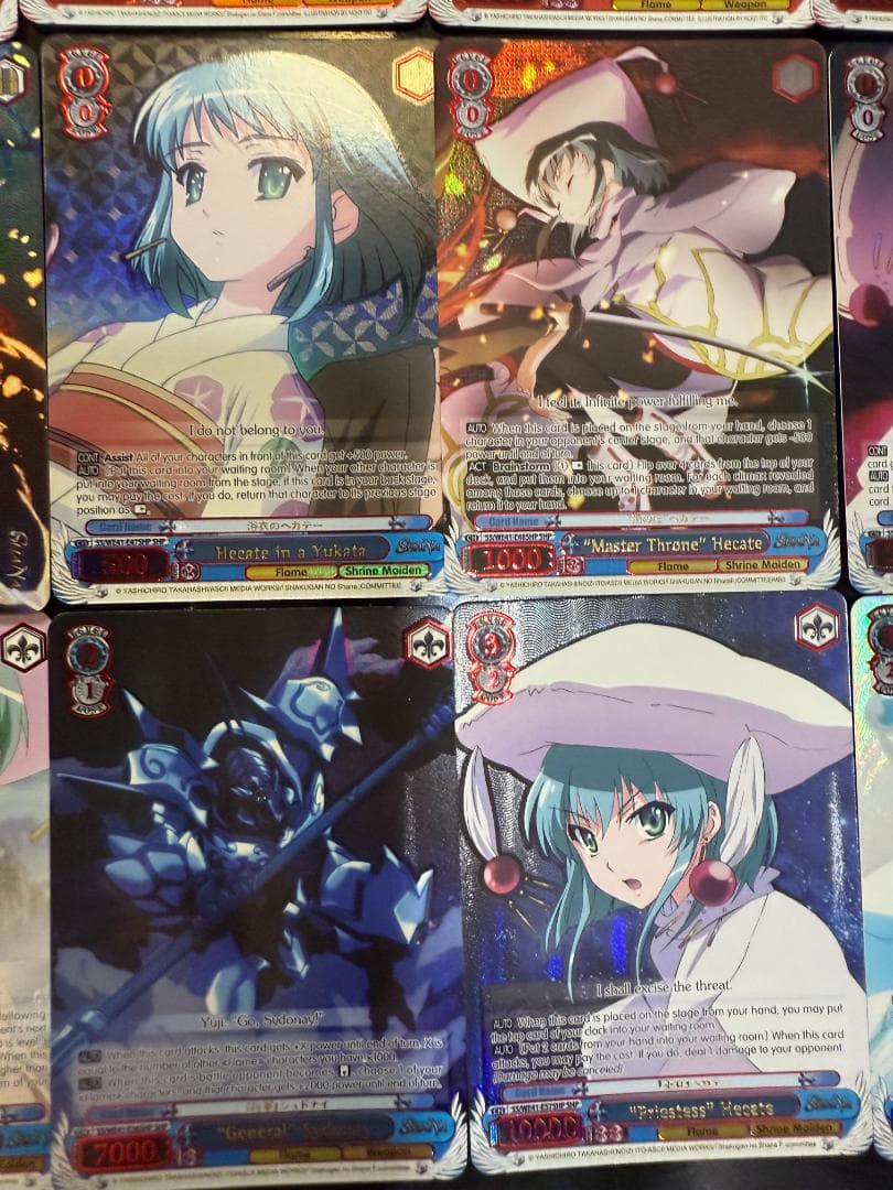 英語版 ヴァイスシュヴァルツ 灼眼のシャナ SHP 54枚まとめ売り