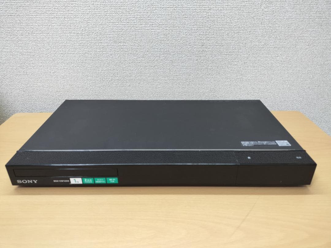 ソニー ブルーレイレコーダー 「BDZ-EW1200」 動作品