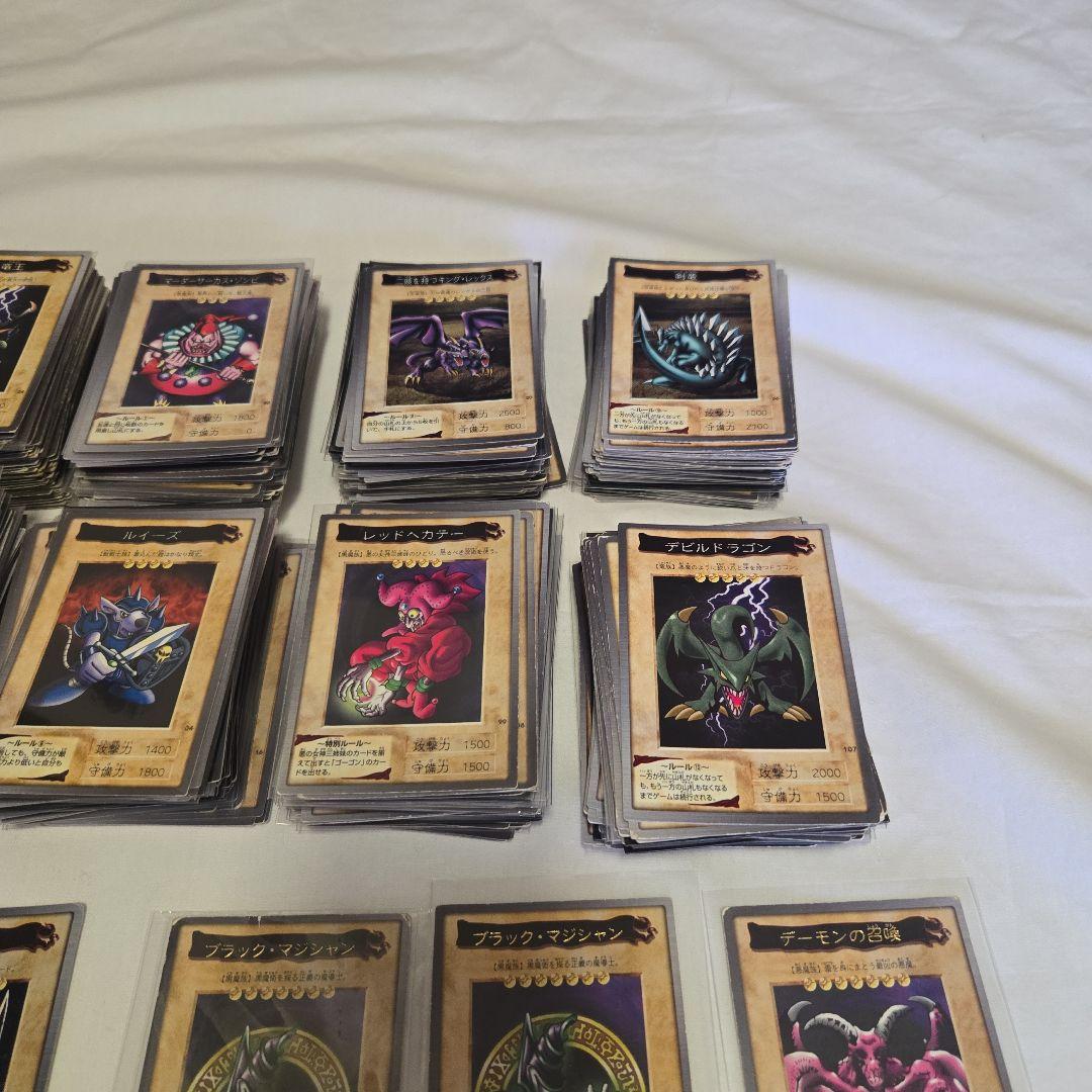 バンダイ版 初期 遊戯王 1400枚以上 まとめ 青眼の白竜 ブラックマジシャン