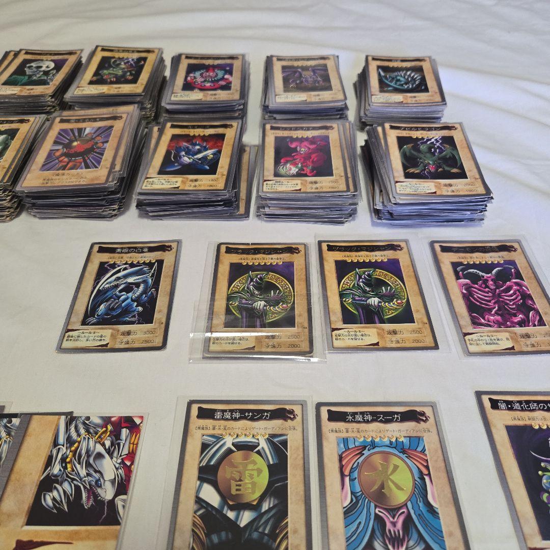 バンダイ版 初期 遊戯王 1400枚以上 まとめ 青眼の白竜 ブラックマジシャン